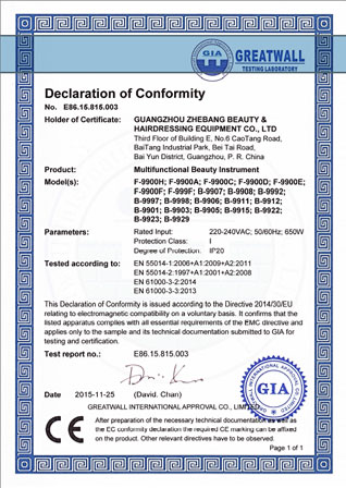 99 Series Certificate