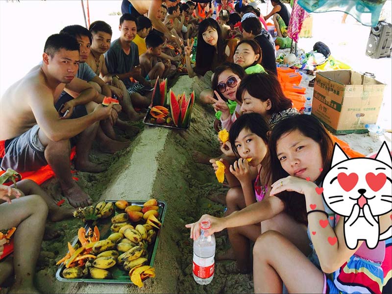 Company trip in 2017 July 07