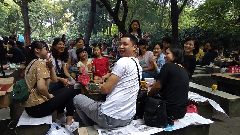 Company trip in 2017 July 08