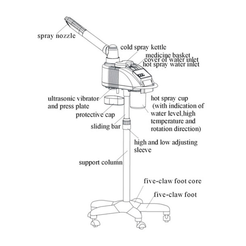 Facial Steamer F-831 02